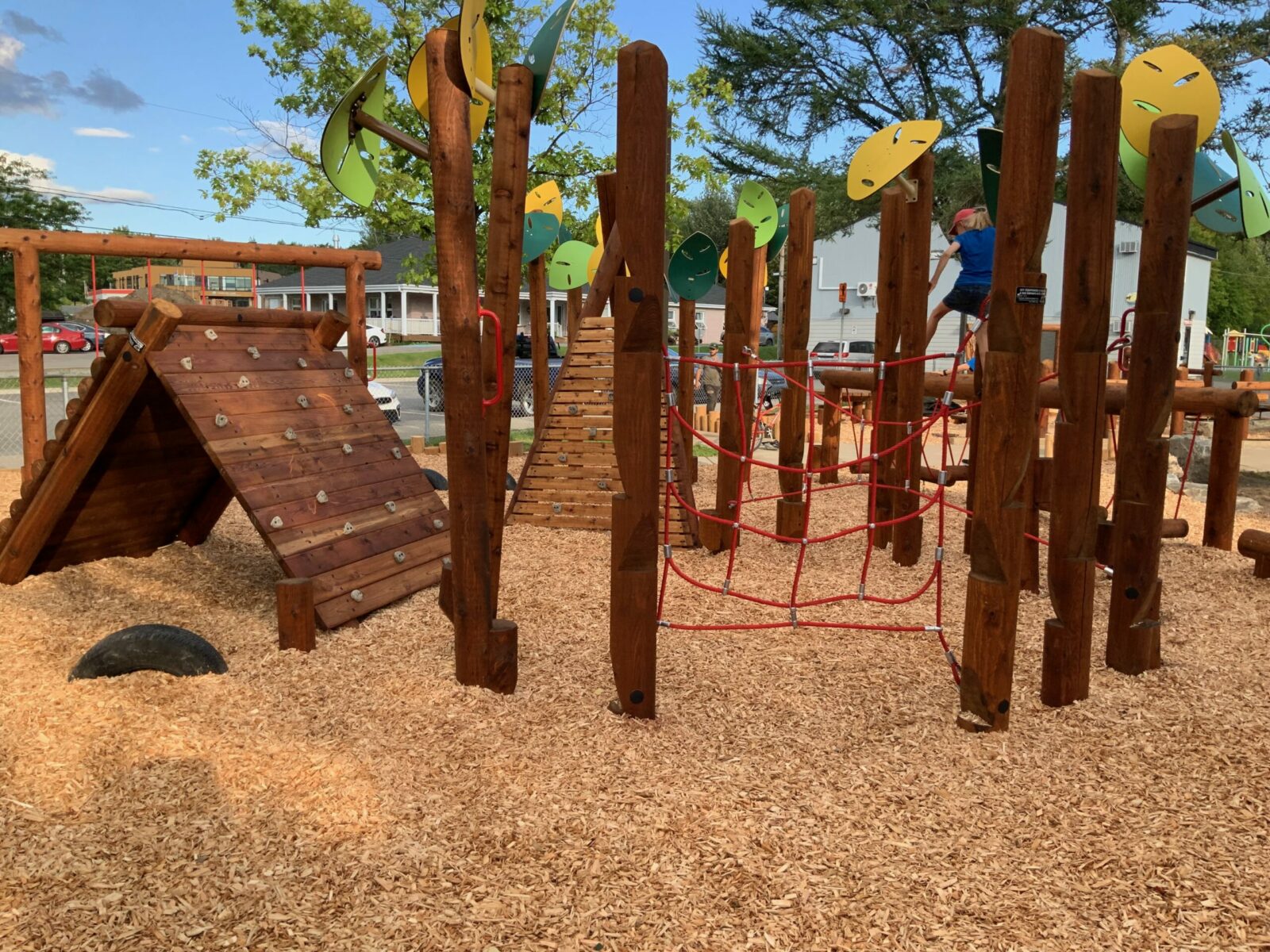 Log style playground